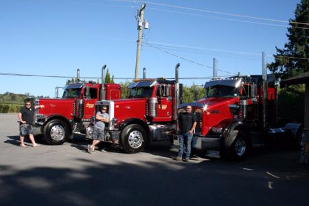 construction equipment lowbed lower mainland