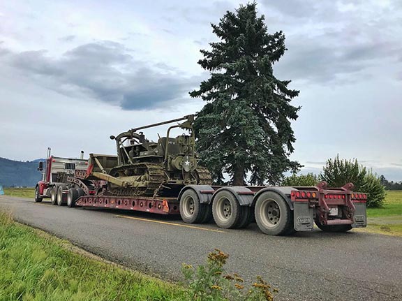 Army D8 Cat 1943 Northside Equipment Transport