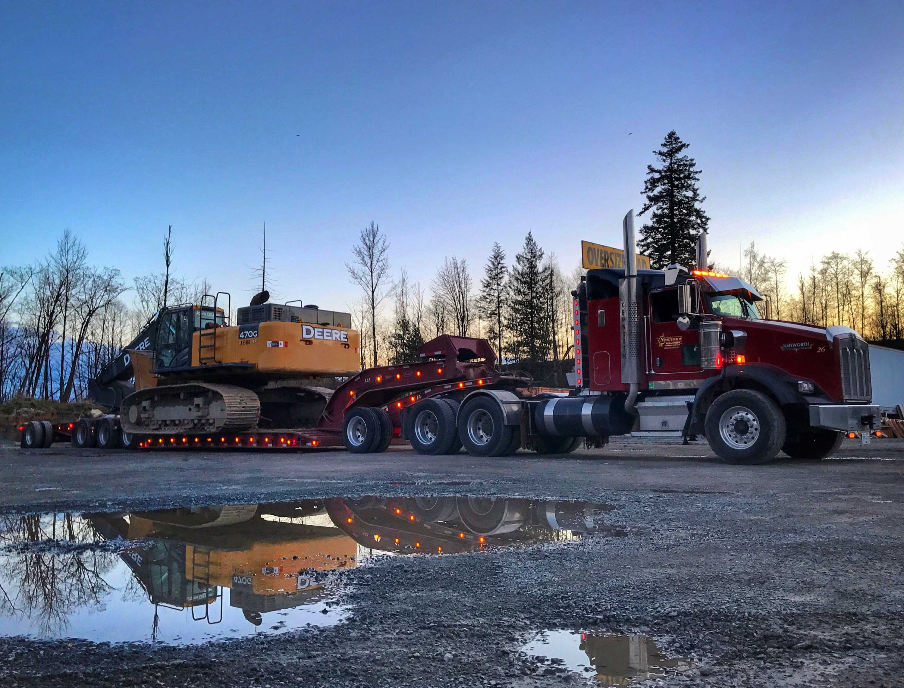 John Deere 470c Equipment Transport